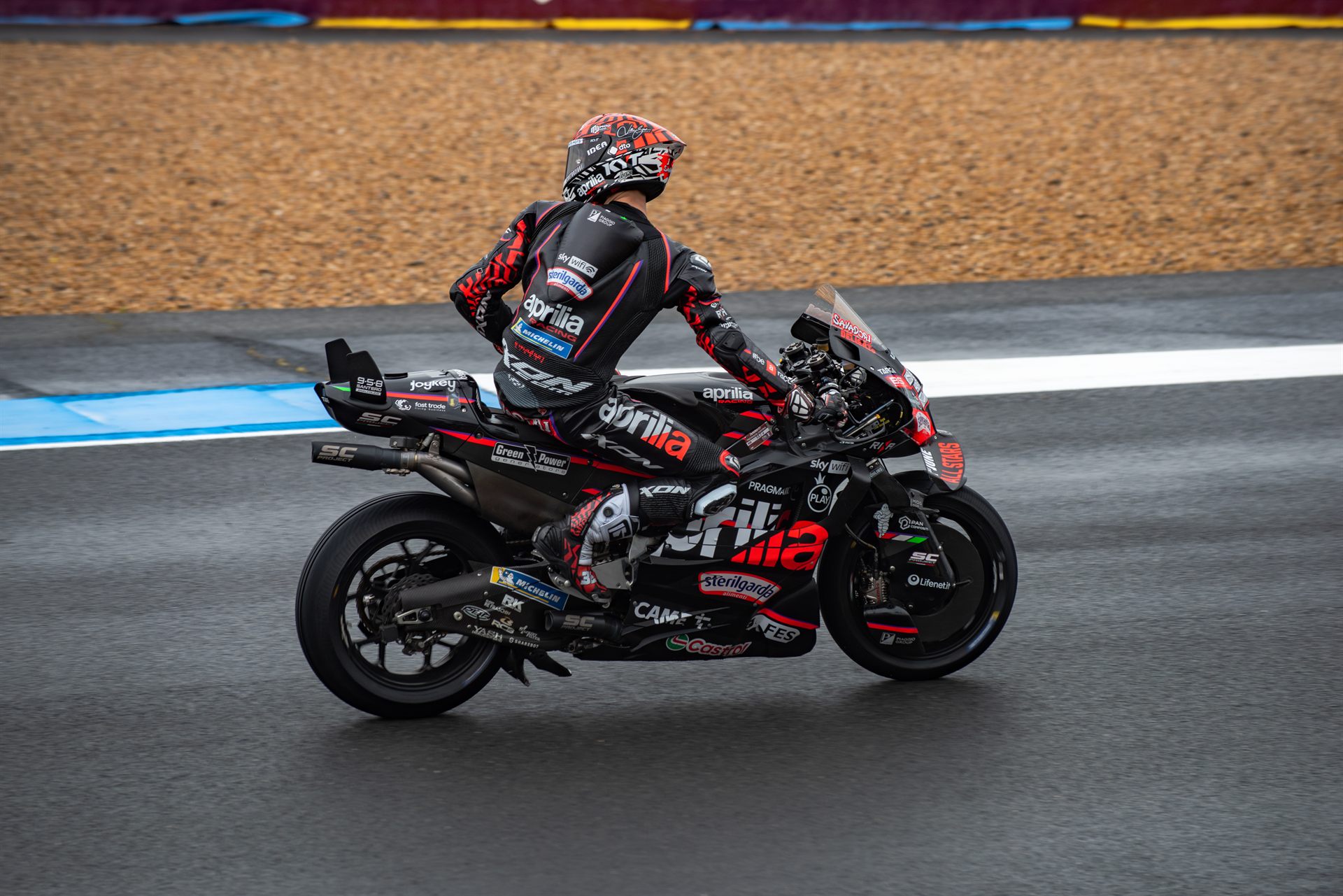 Pilote en course