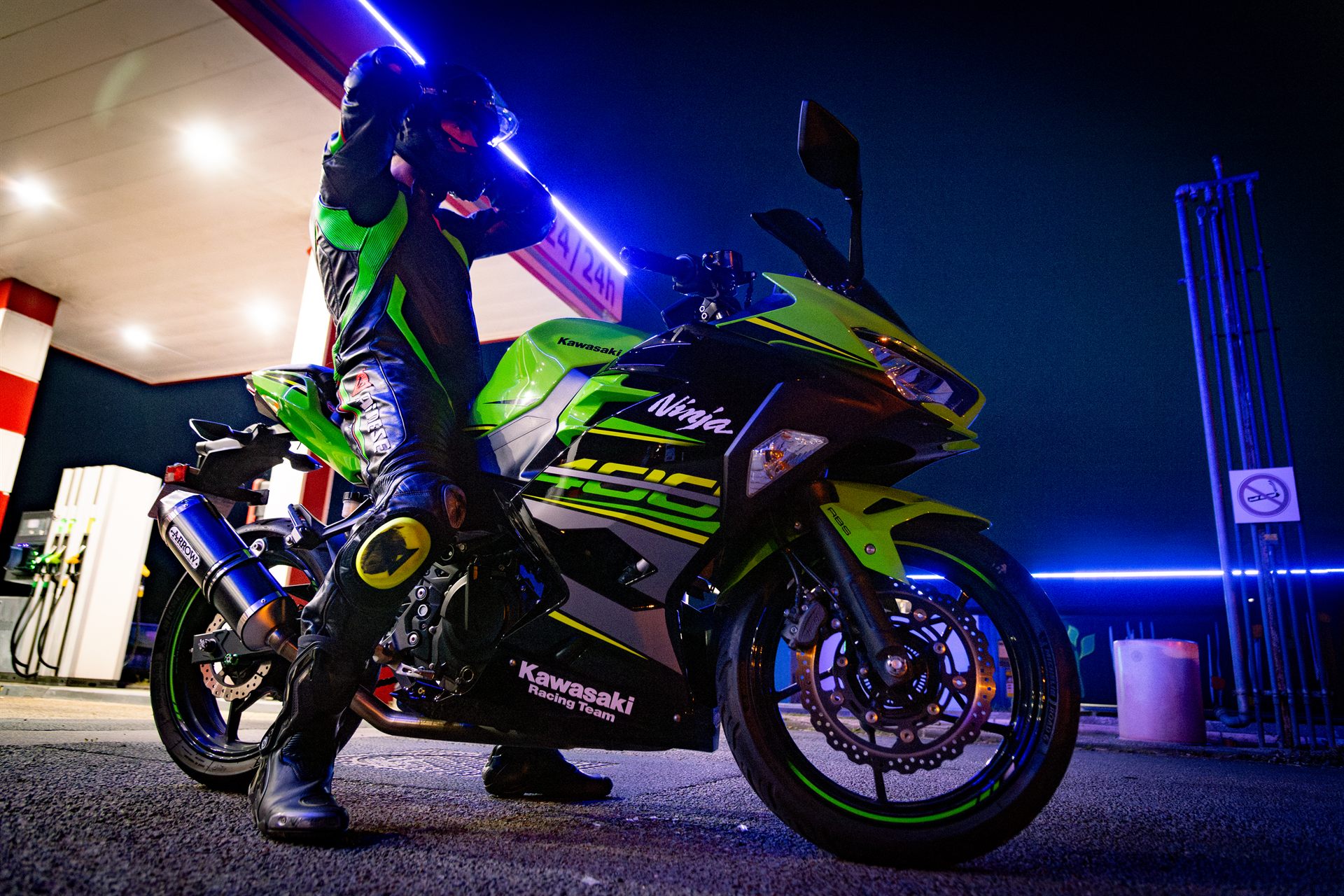 Moto sur circuit